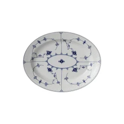 Musselmalet Riflet fad 30,5 cm