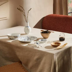 Musselmalet Riflet ske 15 cm