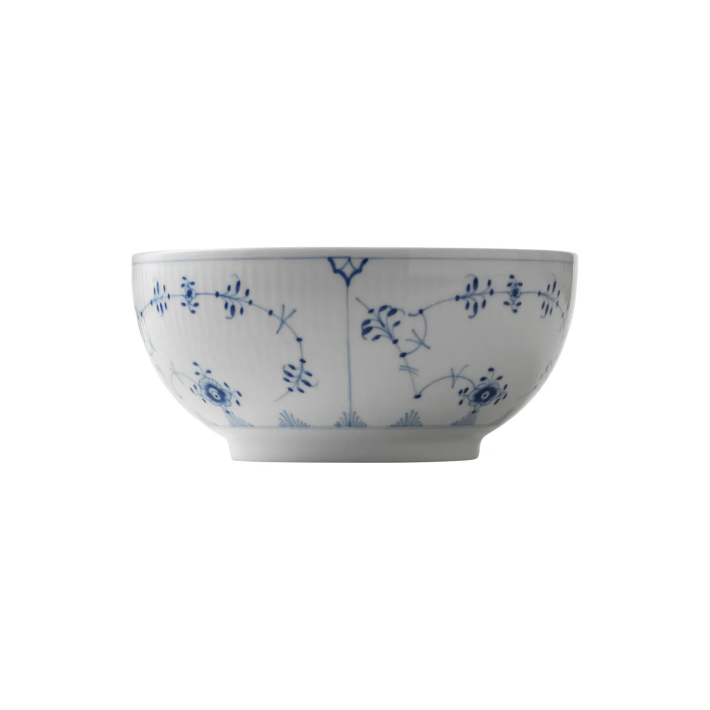 Musselmalet Riflet skål 110 cl