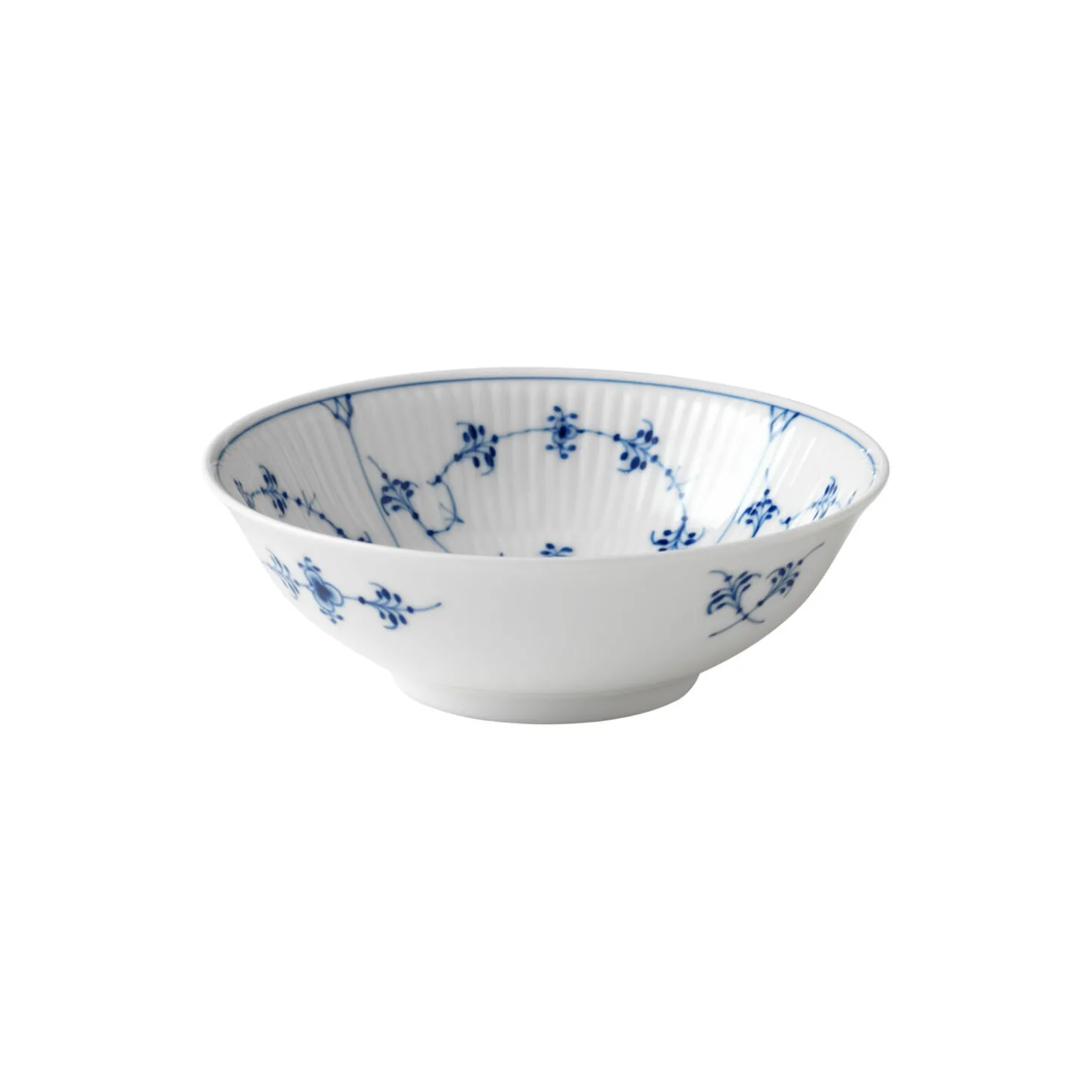 Musselmalet Riflet skål 35 cl