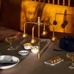 Musselmalet Riflet skål 9 cl