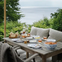 Musselmalet Riflet skål 310 cl