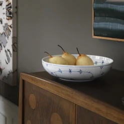 Musselmalet Riflet skål 240 cl