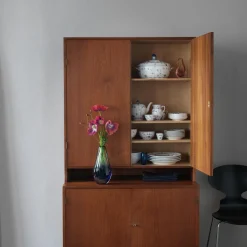 Musselmalet Riflet terrin med låg 200 cl