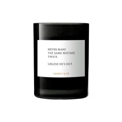 No. 2 Candle, Never make the same mistake