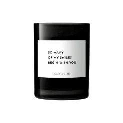 No. 6 Candle, So many of my smiles begin with you