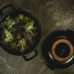 Norden støbejernsgryde 4 L, black