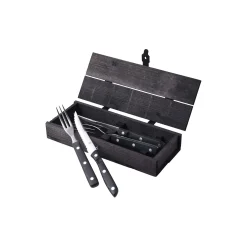 Old Farmer Black bestiksæt 4 dele