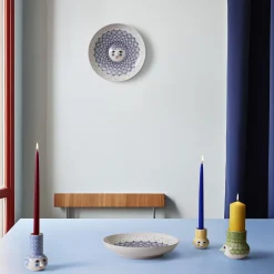 Olga Lysestage, lys blå