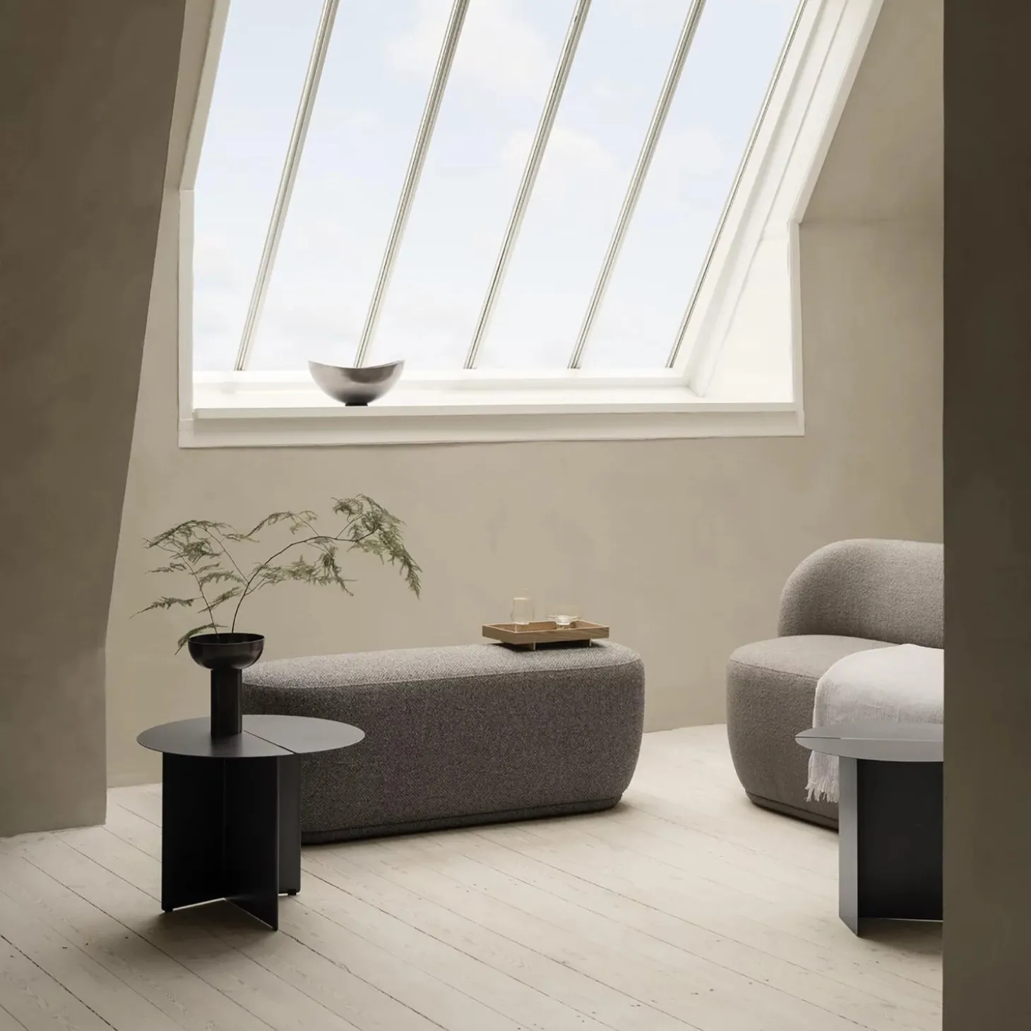 ONDEA Bowl, burned metal