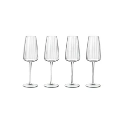 Optica champagneglas 4 stk.