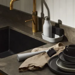 Opvaskesæt, marble grey