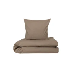 PERCALE sengetøj, walnut