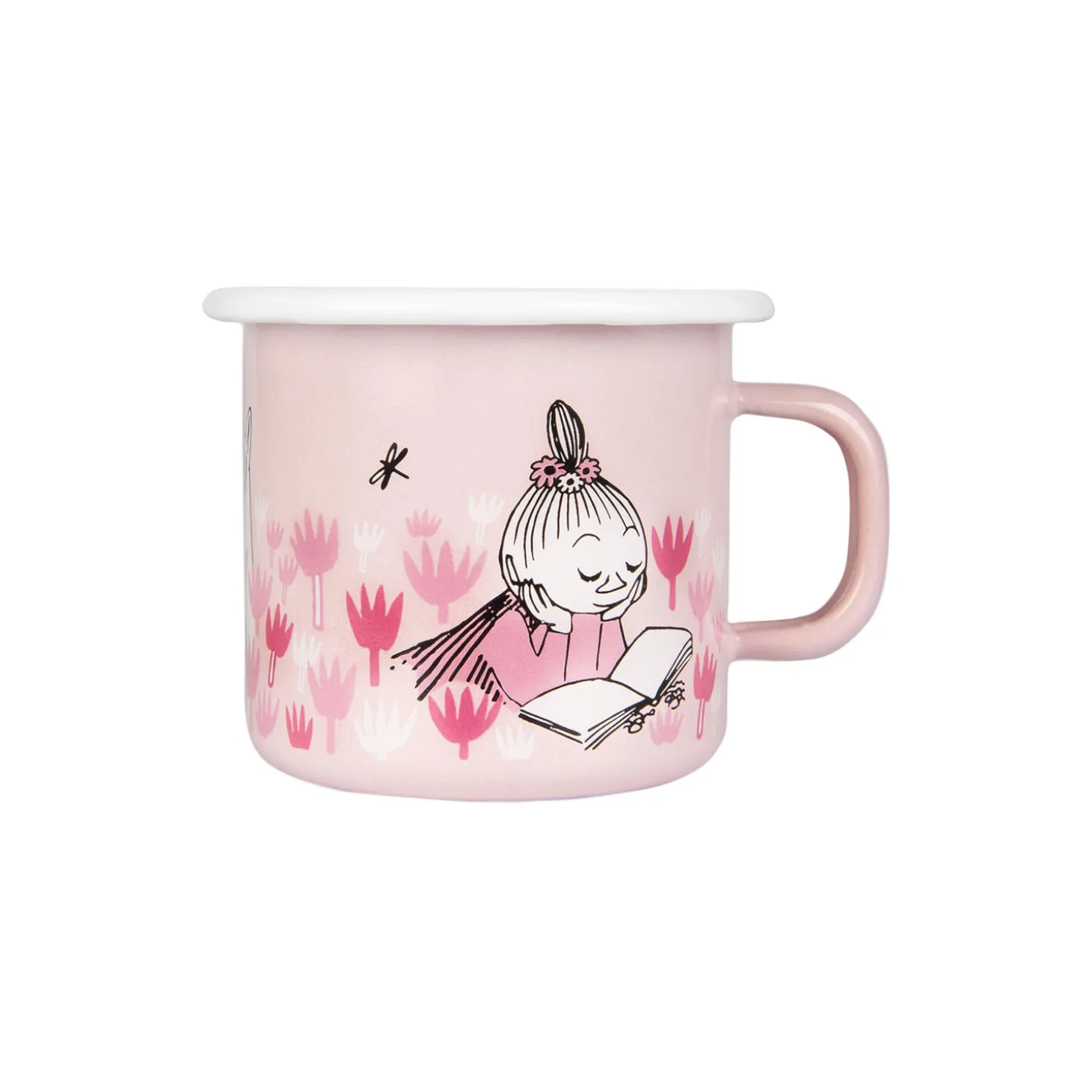 Piger emaljekrus, lyserød