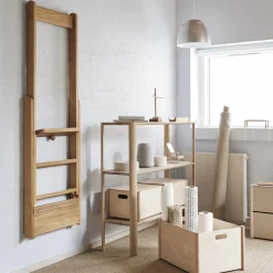 Pillar Storage Box Lid, beech