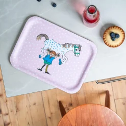 Pippi og hesten bakke, multicolour