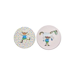 Pippi og hesten dåsesæt 2 stk., multicolour