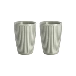 Plissé termokrus 25 cl 2 stk., arctic ice