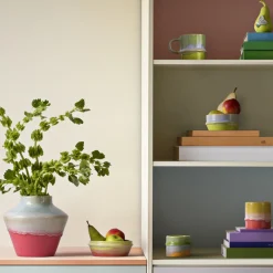 Poppery Pære med natsværmer figur, apple green/mint