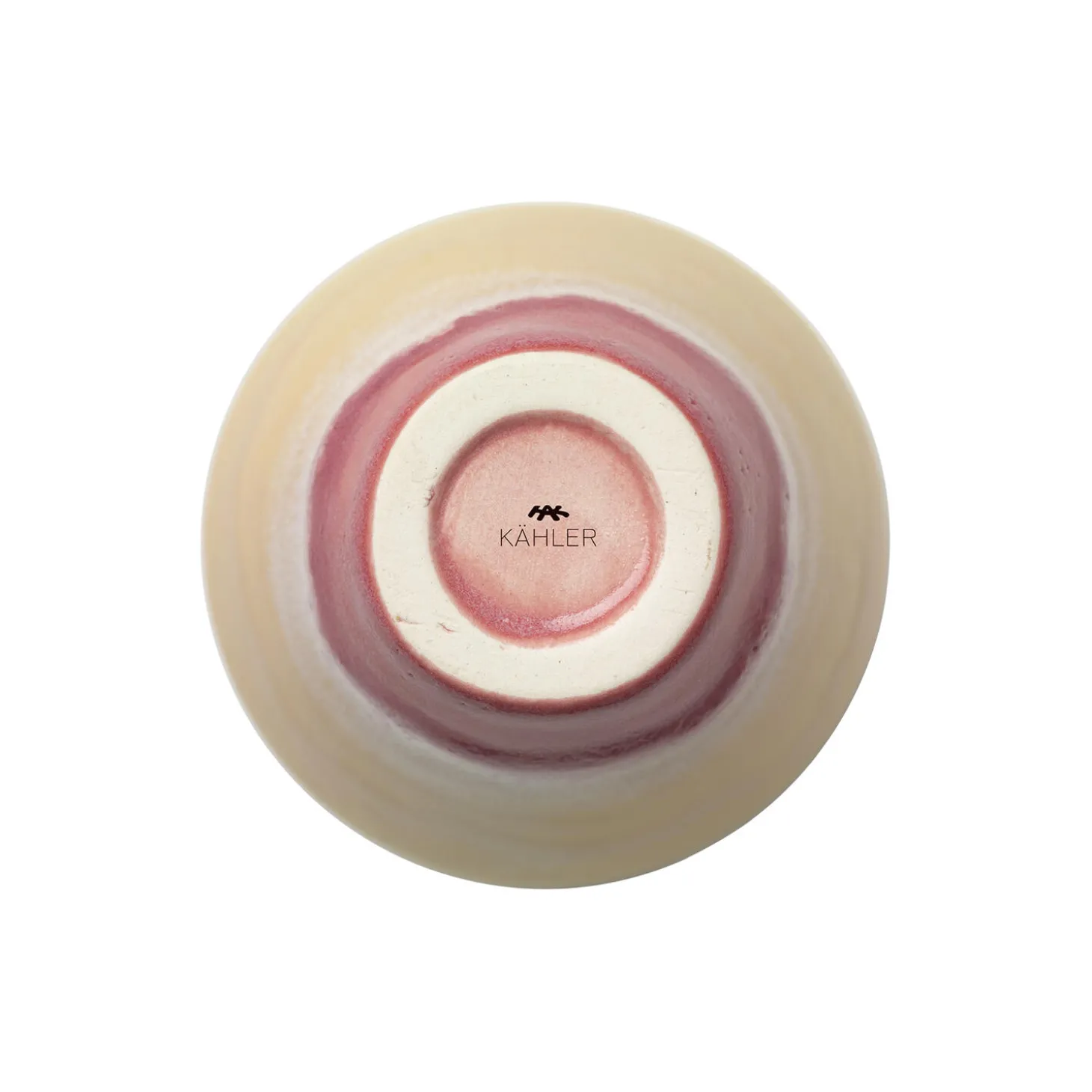 Poppery vase, pink/mint/gul