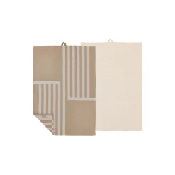 Reflection viskestykke, warm taupe