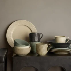 Rhombe Earth Frokosttallerken Ø 21 cm, moss