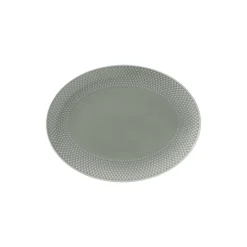 Rhombe Earth Ovalt serveringsfad, moss
