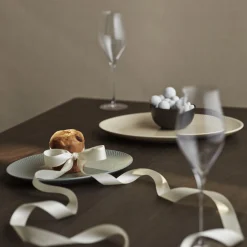 Rhombe Earth Ovalt serveringsfad, marble