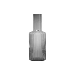 Ripple Carafe, smoked grey