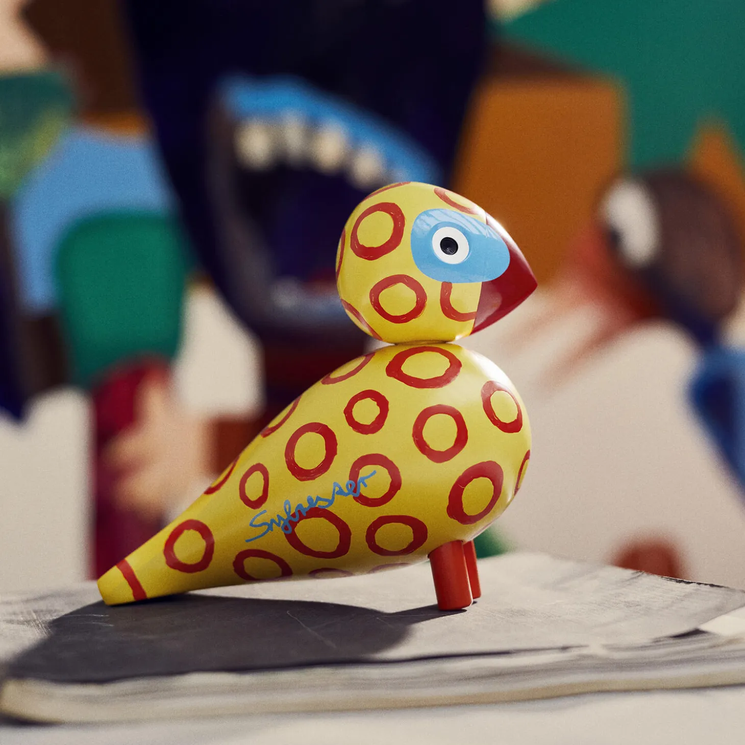 Sangfugl x Leif Sylvester 2025, blue eyes