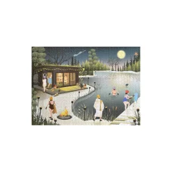 Sauna by the Lake puslespil 1000 brikker