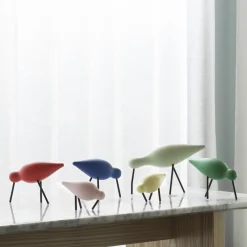 Shorebird, dusty green