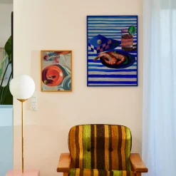 Shrimp & Stripes plakat