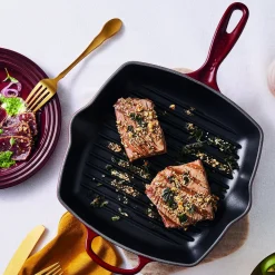 Signature Kvadratisk grillpande, garnet