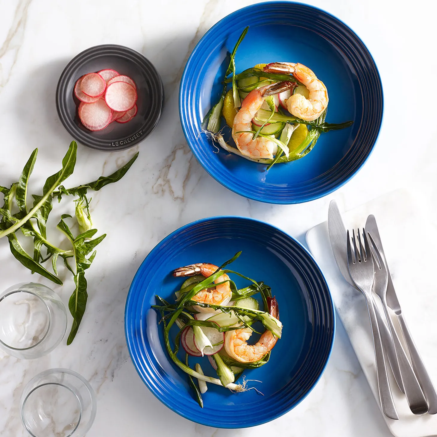 Signature Pastatallerken 22 cm,azure blue