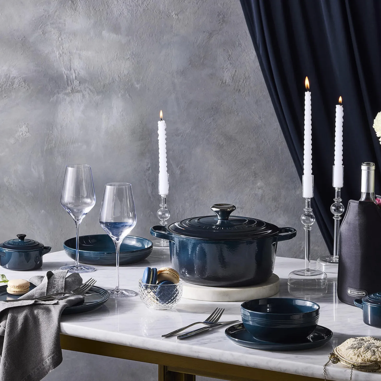 Signature rund gryde Ø 24 cm, nuit