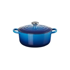 Signature rund gryde Ø 20 cm, azure blue