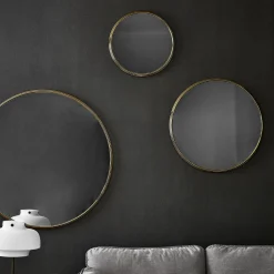 Sillon SH5 vægspejl, messing