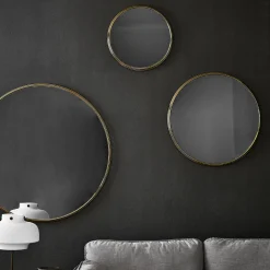 Sillon SH4 vægspejl, messing