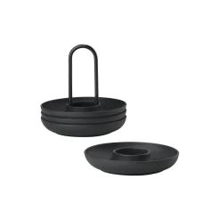 Singles æggebæger m. holder 4 stk