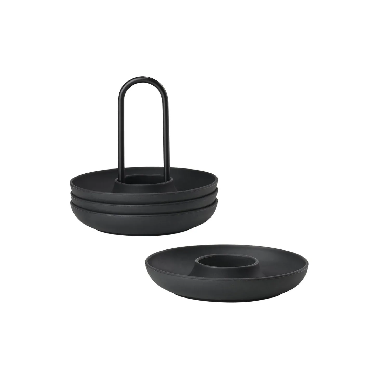 Singles æggebæger m. holder 4 stk