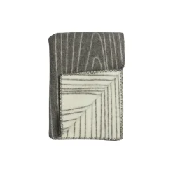 SKOG Throw, grey/natural