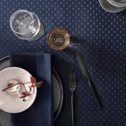 SNOWFLAKES dug, dark blue