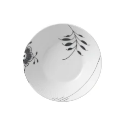 Sort Mega Riflet dyb tallerken Ø 17 cm