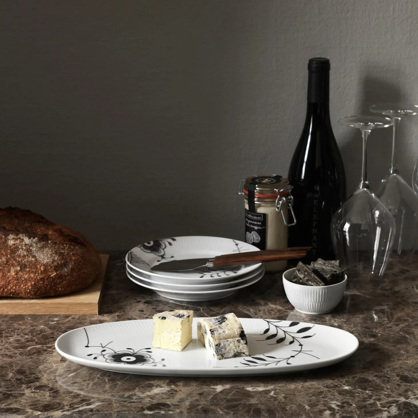 Sort Mega Riflet fad 37 cm