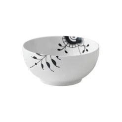 Sort Mega Riflet skål 110 cl