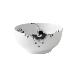 Sort Mega Riflet skål 310 cl