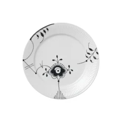 Sort Mega Riflet tallerken nr. 6 Ø 27 cm