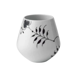 Sort Mega Riflet vase 15 cm