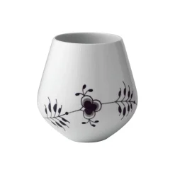 Sort Mega Riflet vase 20,5 cm